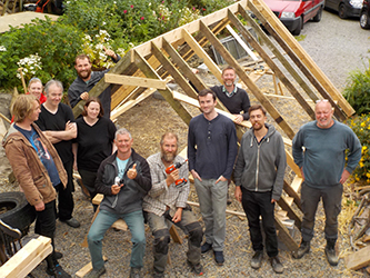 pitched roof